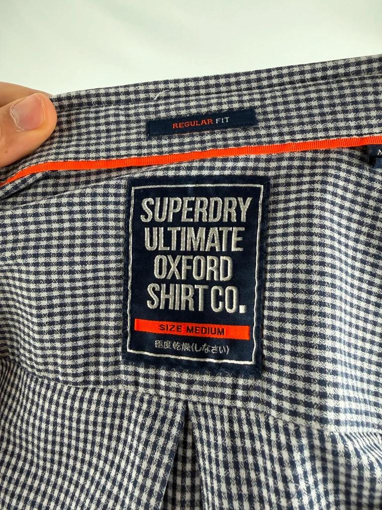 Chemise Superdry à Carreaux taille M - 100% Coton