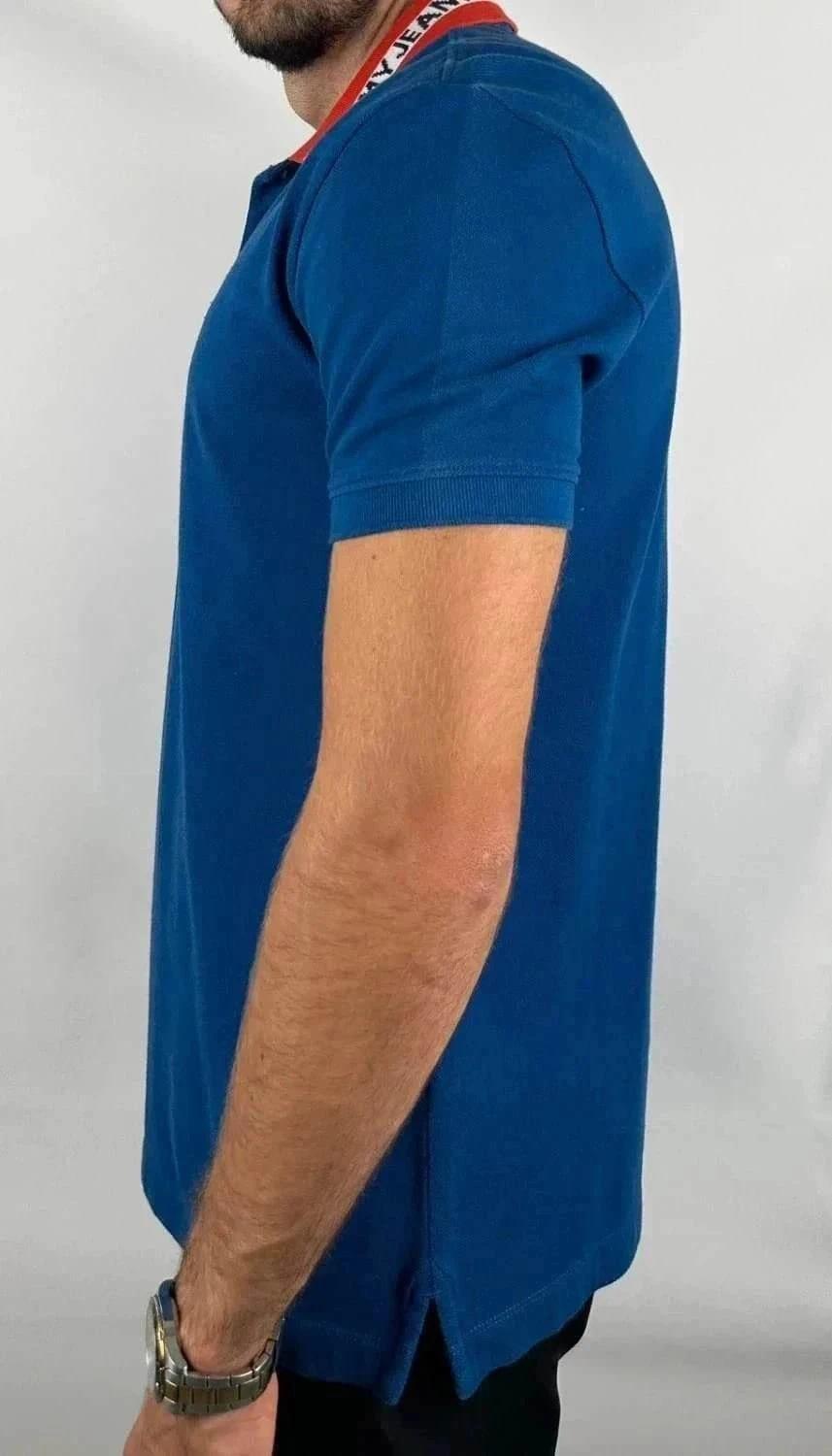 Polo Tommy Jeans Blu - M