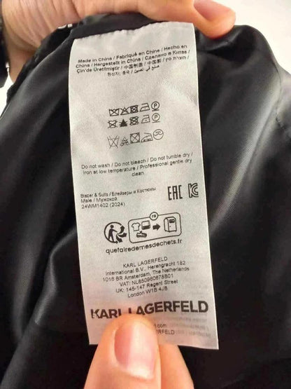 Blazer Karl Lagerfeld nero Nuovo – Taglia M (50)
