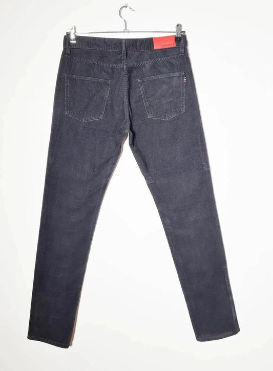 Jean Velours Lacoste Noir W32 L32