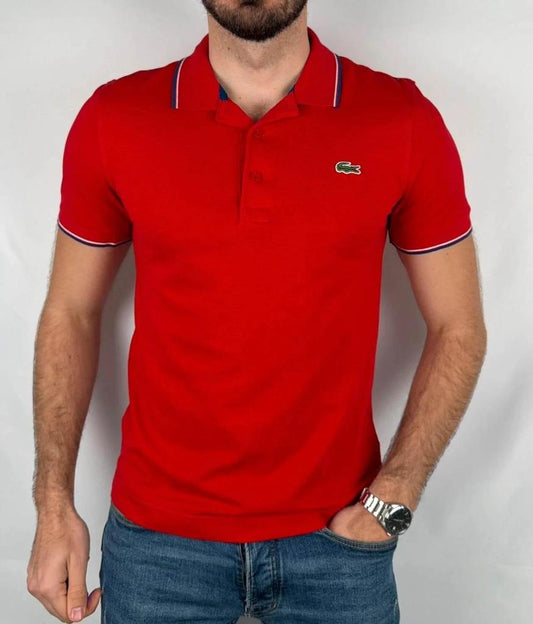 Polo Lacoste Rouge - S