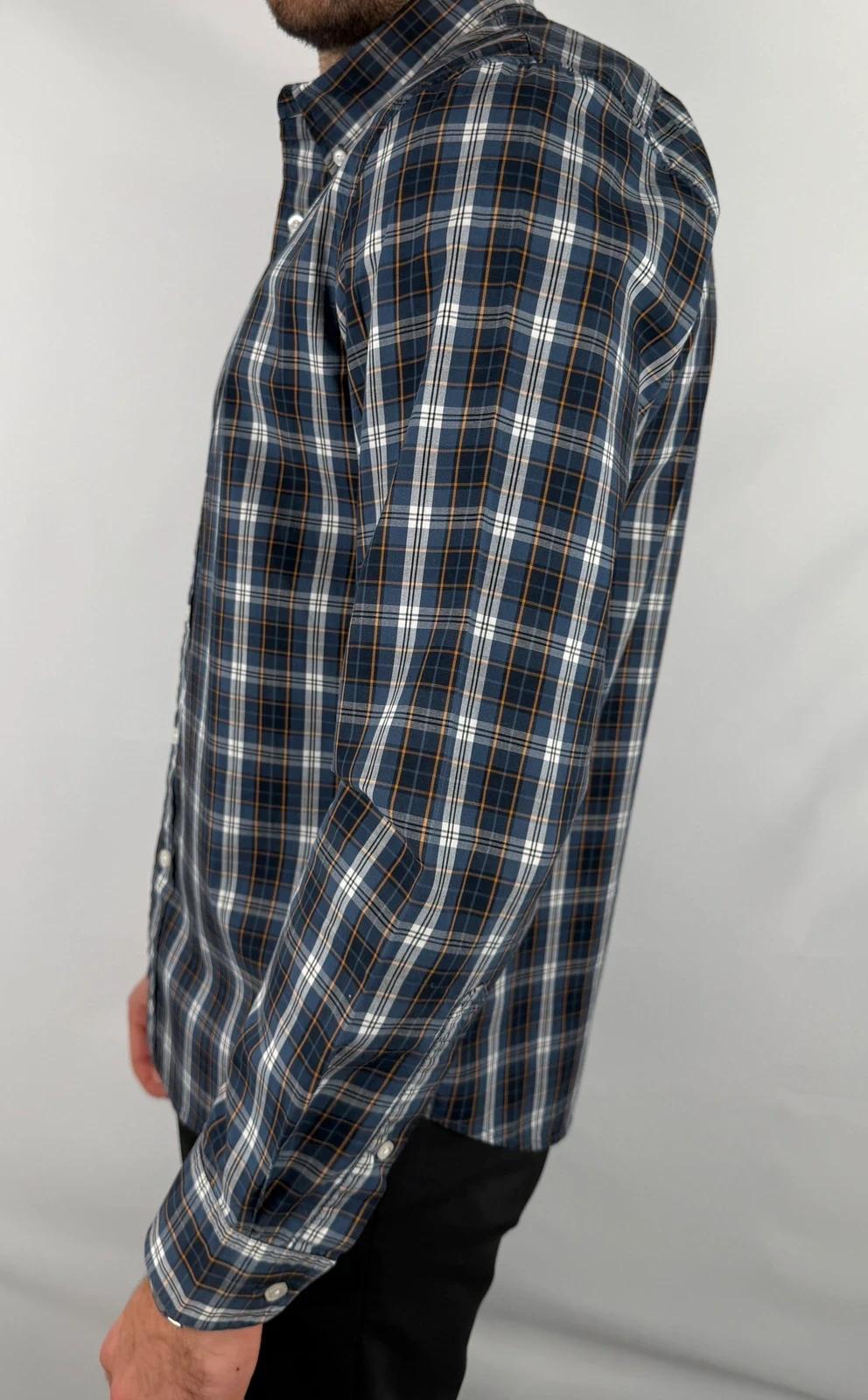💎 Chemise à Carreaux Timberland taille M - Coton et Élasthanne 💎
