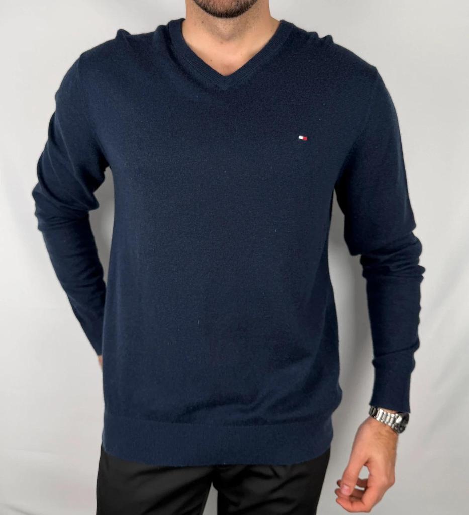 Pull Tommy Hilfiger Marine - L