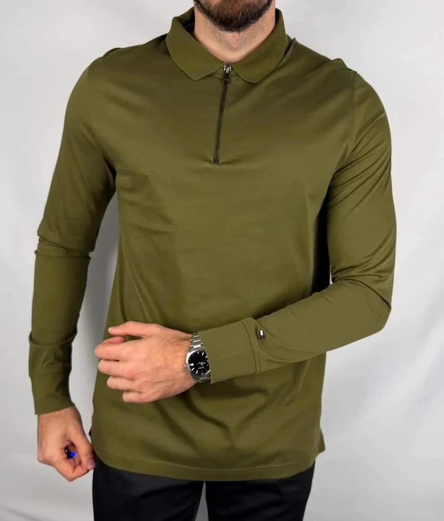 Pull Léger Tommy Hilfiger Kaki - L