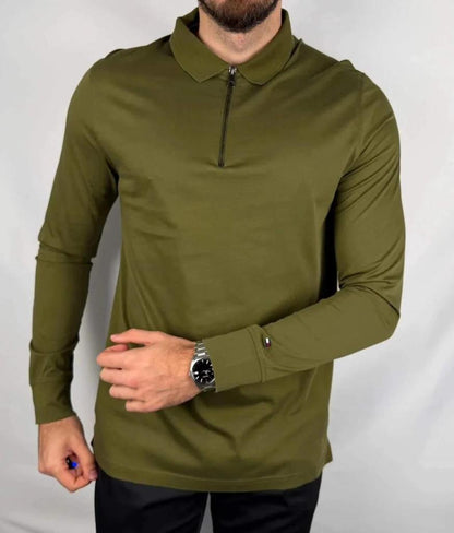 Pull Léger Tommy Hilfiger Kaki - L