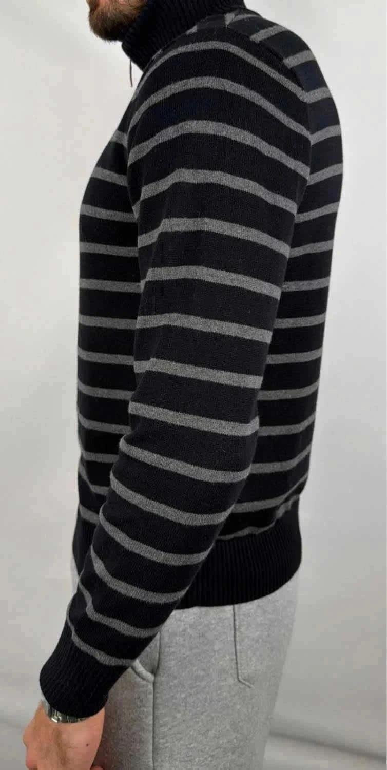 Maglione Tommy Hilfiger Nero e Grigio - S