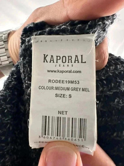 Gilet lungo Kaporal Grigio - M