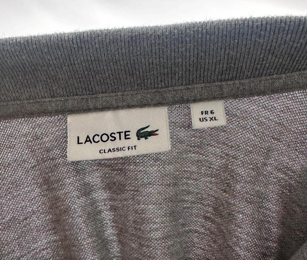 Polo Lacoste Gris - XL