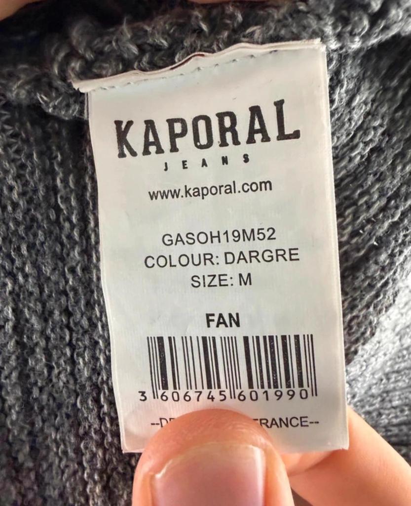 Pull Kaporal Gris - M