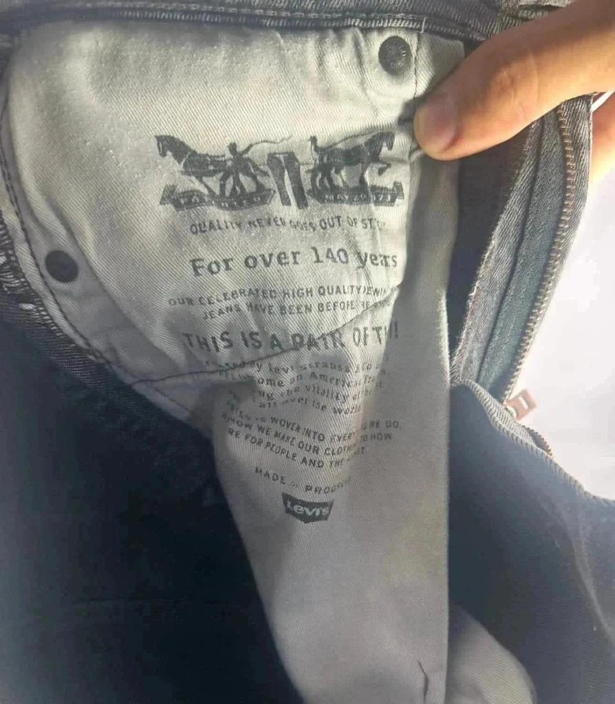 Jeans Levi's 519 Grigio W30 L34